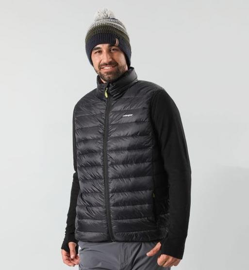 Chaqueta Hombre Pluma Andesgear Cucao Vest - Color: Negro