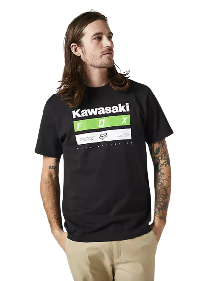 Polera Hombre Lifestyle Premium Kawasaki Stripes -
