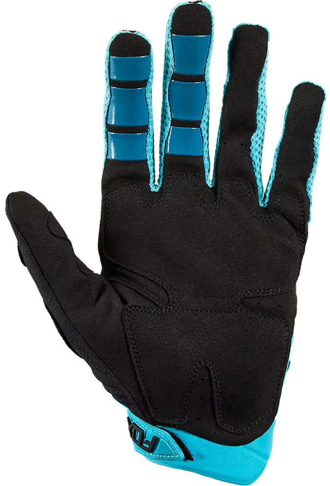 Guantes Moto Mujer Pawtector  - Color: Celeste/Negro