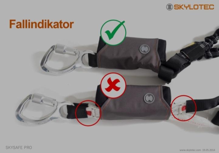 Cola de Vida – (Y) Skysafe Pro Flex – conector 64 ALU ANSI  -