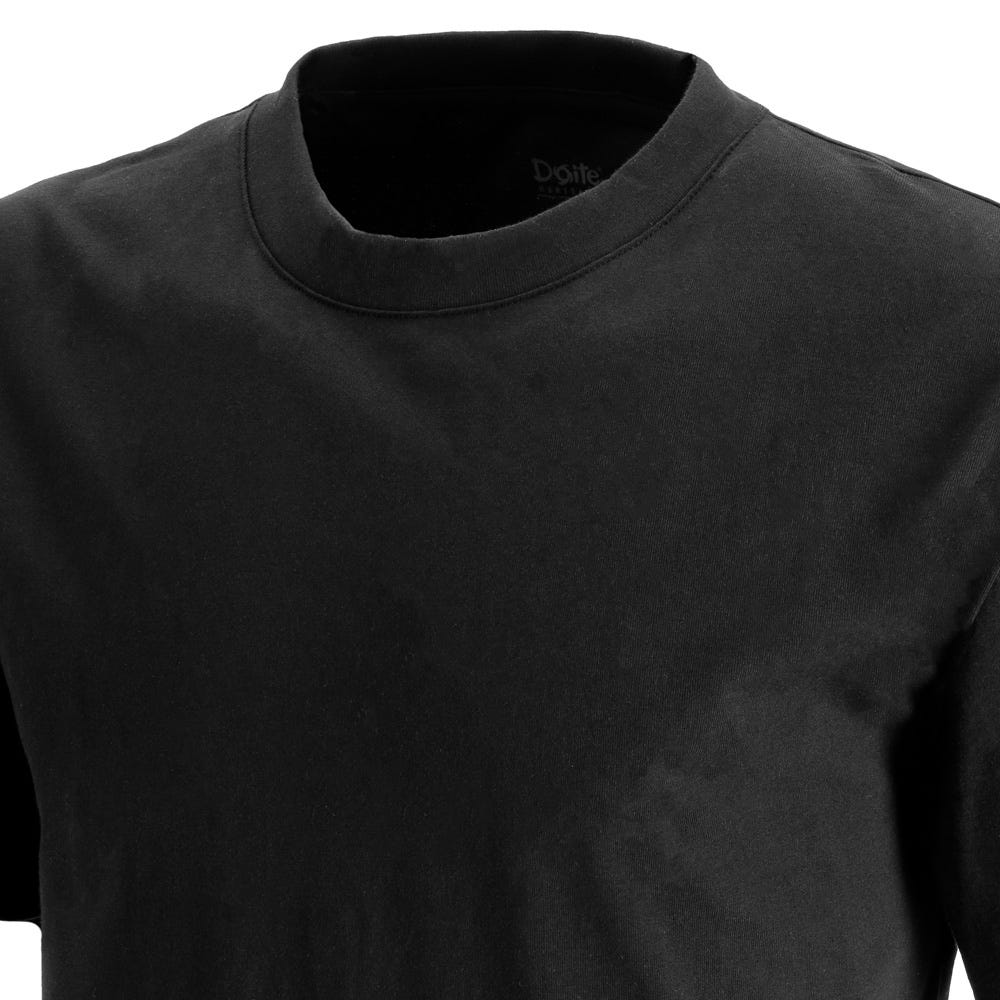 Polera Manga Corta Daily Hombre  - Color: Negro