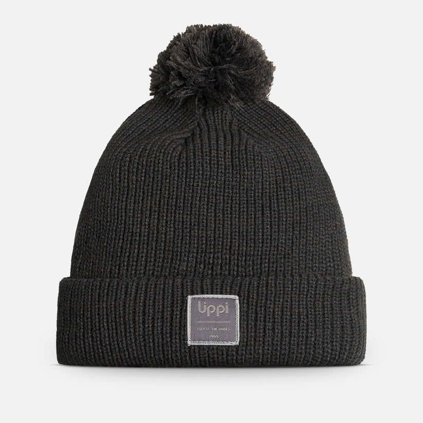 Miniatura Gorros Unisex Fly Line Pom Blend-Pro Beanie - Color: Grafito