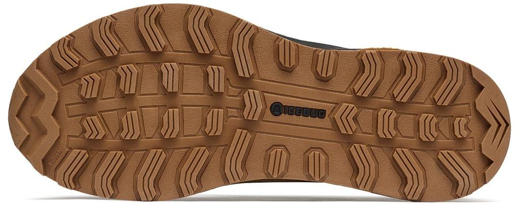 Zapatilla Larvik Biosole Unisex Trekking/Hiking  - Color: Cafe