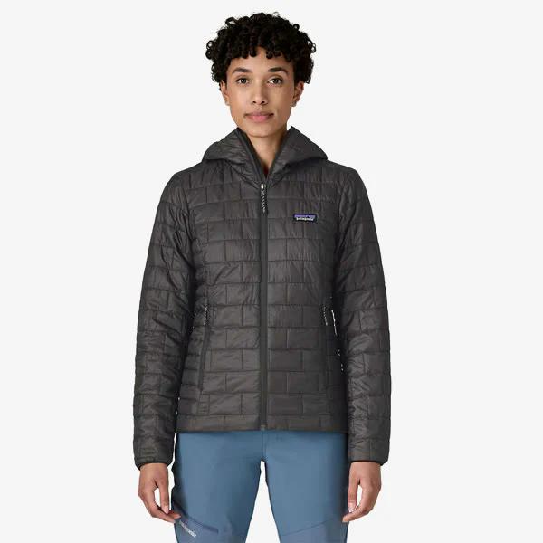 Miniatura Chaqueta Mujer Nano Puff® Hoody - Color: Negro