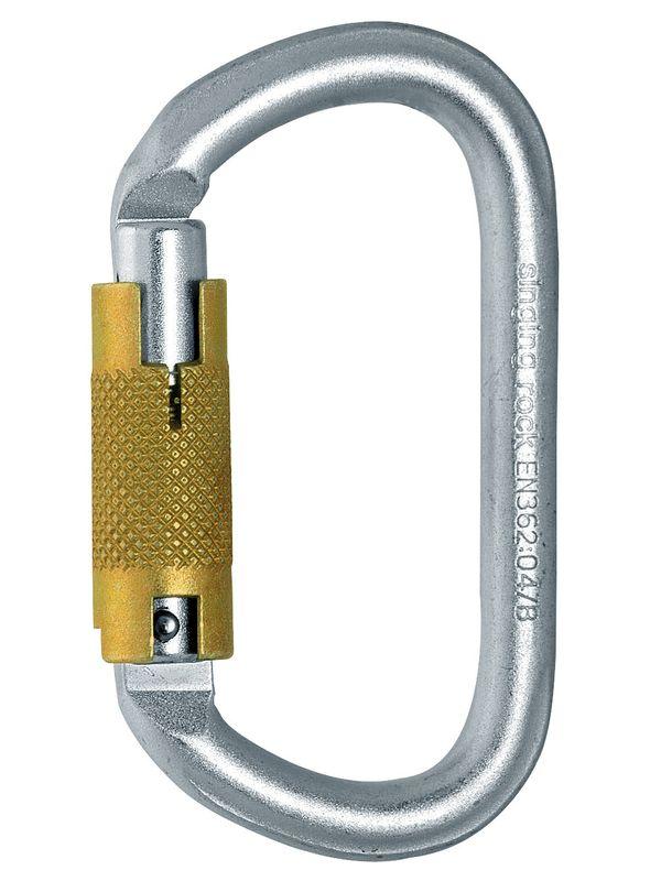 OVAL STEEL CONNECTOR TRIPLE LOCK