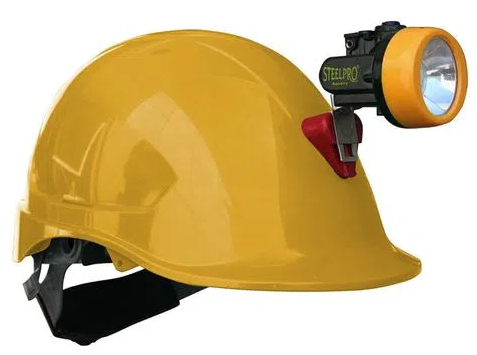 Casco De Trabajo MTA ABS Portalámpara -