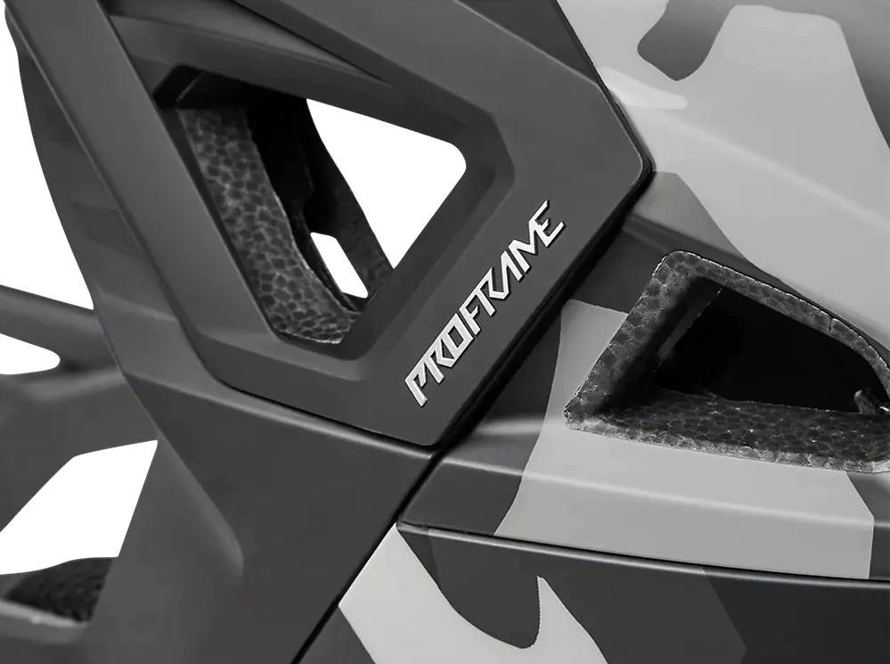Miniatura Casco Bicicleta Proframe RS MHDRN Camo  - Color: Negro Militar
