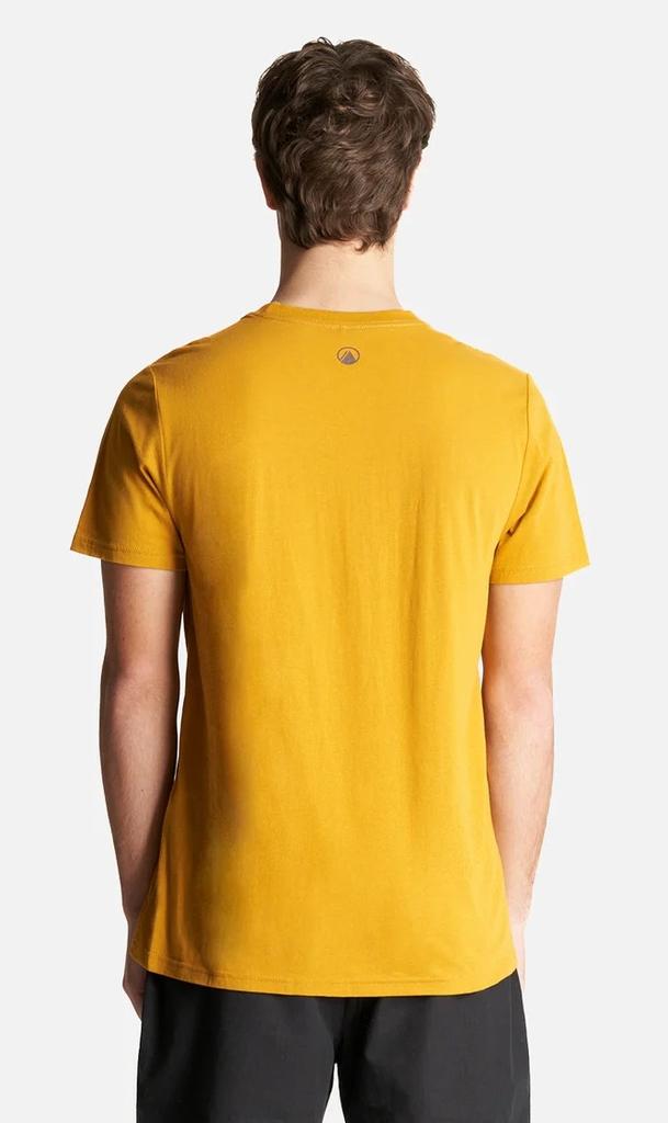 Polera Hombre Classic Piolet T-Shirt  - Color: Mostaza