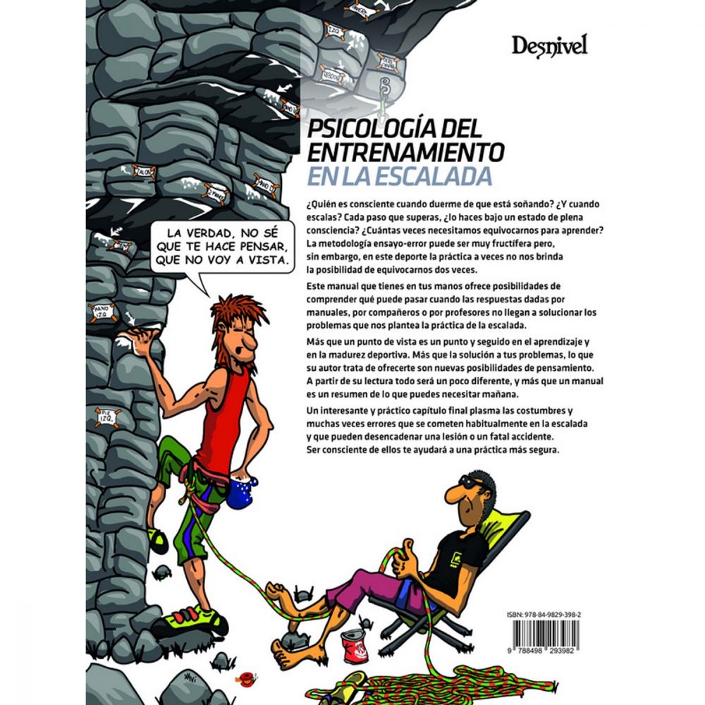 Libro Psicología del Entrenamiento en Escalada -