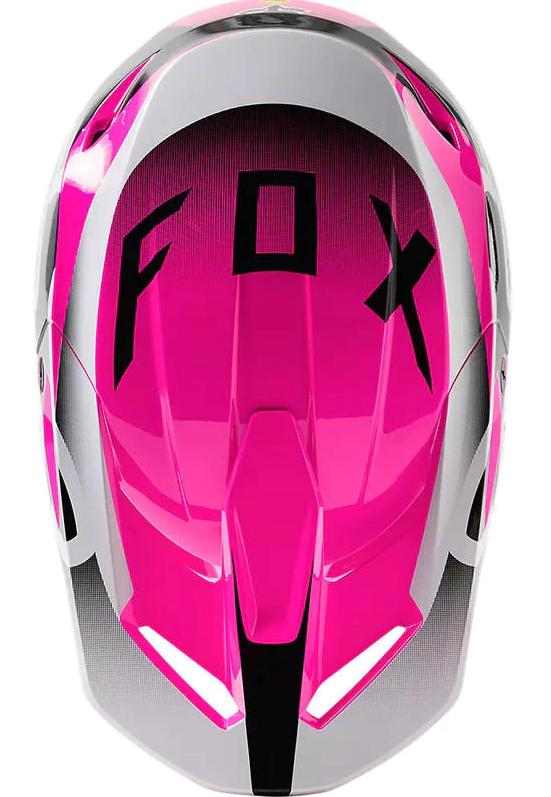 Casco Moto V1 Leed  - Color: Rosado