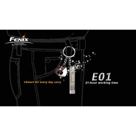 Linterna Fenix E01 / 13 Lúmenes