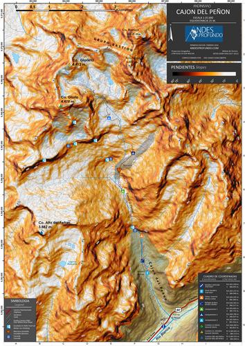 Mapa Cajón Del Peñón