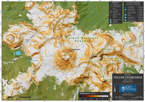 Mapa Volcán Casablanca