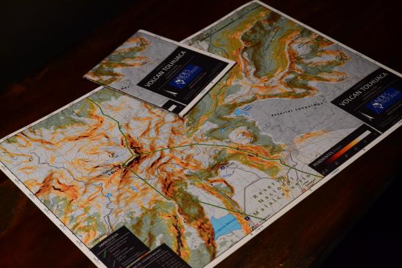 Mapa Volcan Tolhuaca