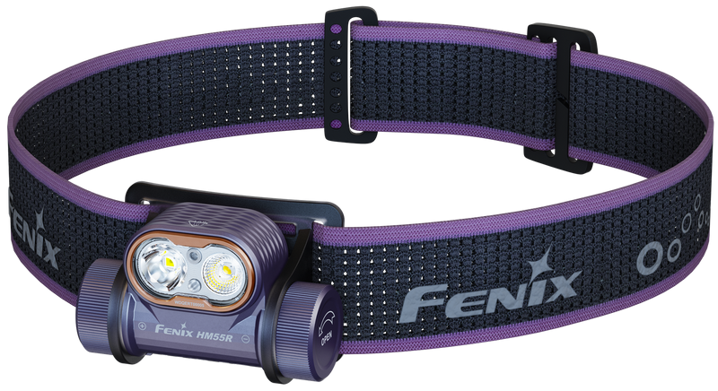 Linterna Frontal Fenix HM55R - Color: Purpura