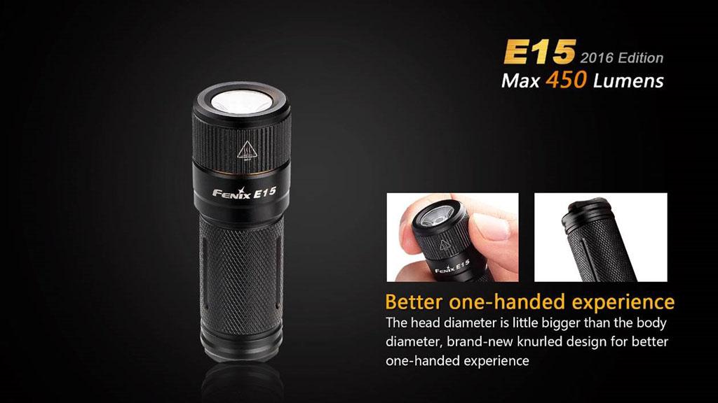 Linterna Fenix E15 / 450 lúmenes
