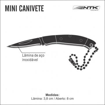 Mini cortapluma canivete