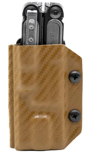 Miniatura Funda de Kydex para Leatherman Arc - Color: Carbón Marrón