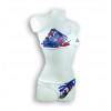 Bikini /  White with Design