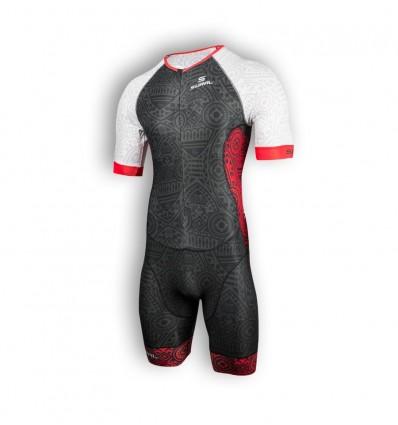 Trisuit Crono Short Sleeve / Red