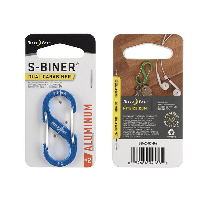 Mosquetón S-BINER DUAL 2