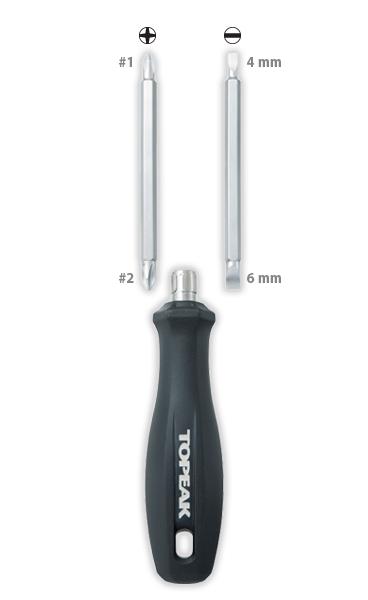 Destornillador Quad Driver Topeak 4 Puntas