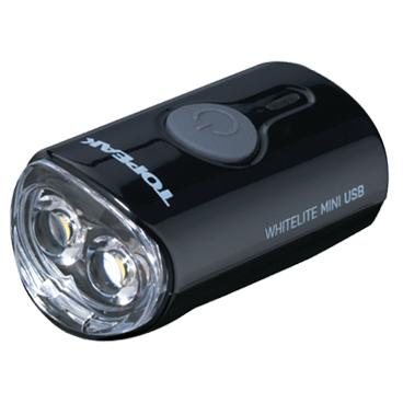 Luz delantera Topeak Mini USB Negra