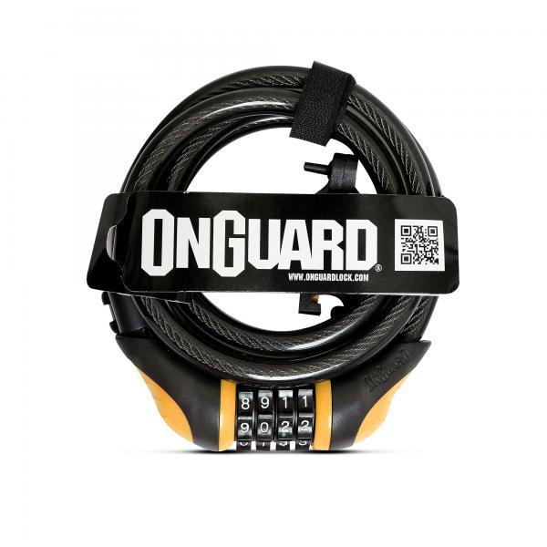 Candado On Guard Espiral Clave NS 180x12