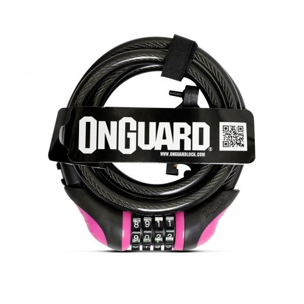 Candado On Guard Espiral Clave NS 180x12