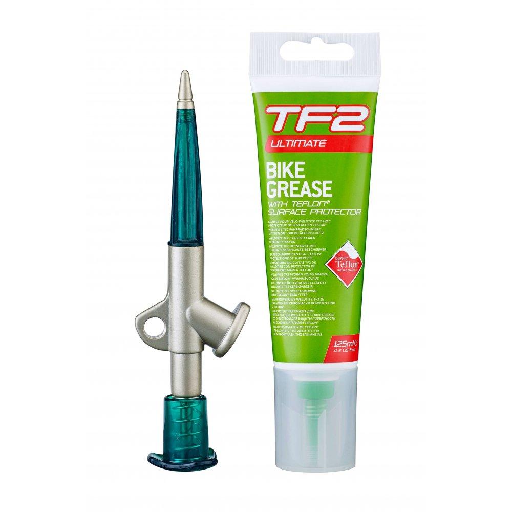 Pistola para Grasa Weldtite + Grasa Weldtite con Teflón 125 ml