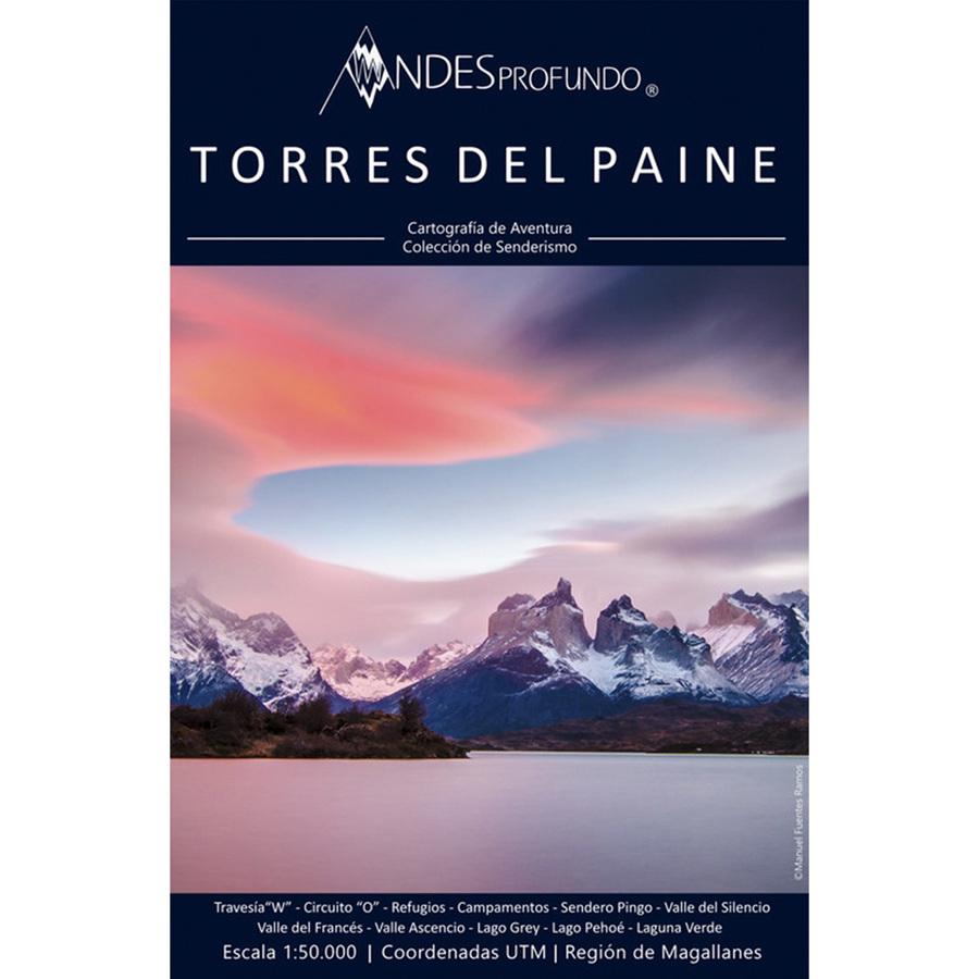 Mapa Torres del Paine