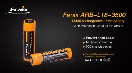 Batería 18650 / 3500 mAh ARB-L18-3500