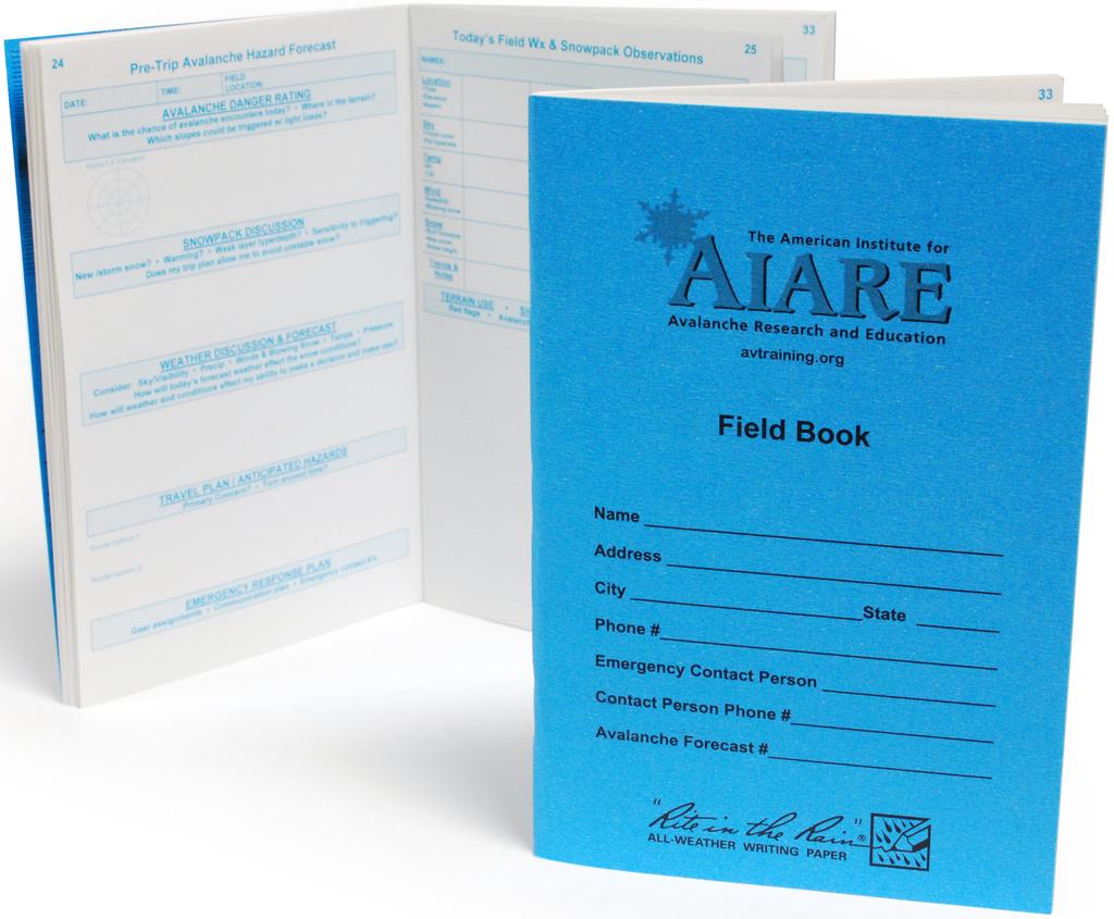 Aiare Field Book