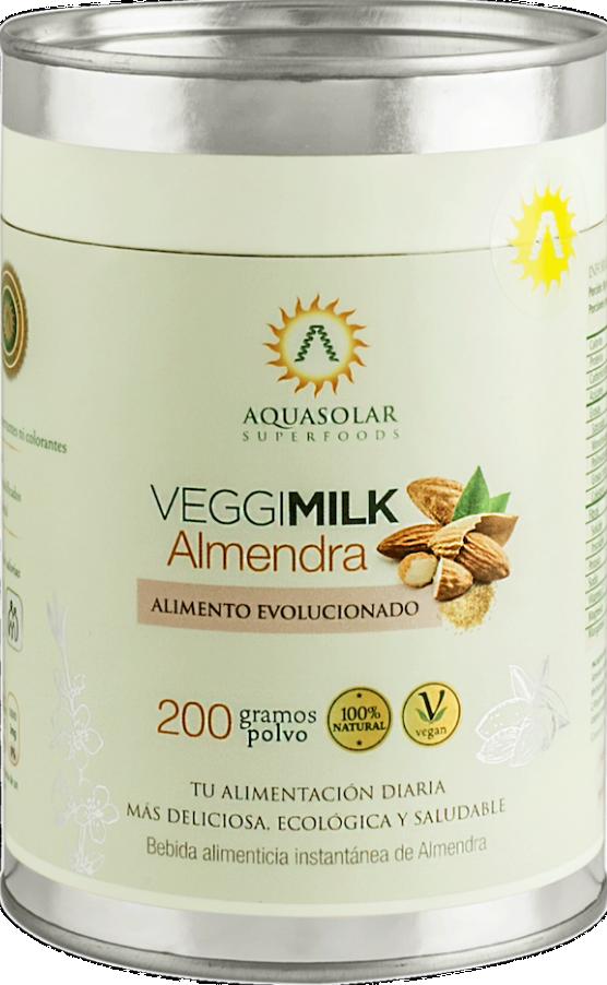 Leche Vegetal VeggiMilk Almendra 200g Polvo