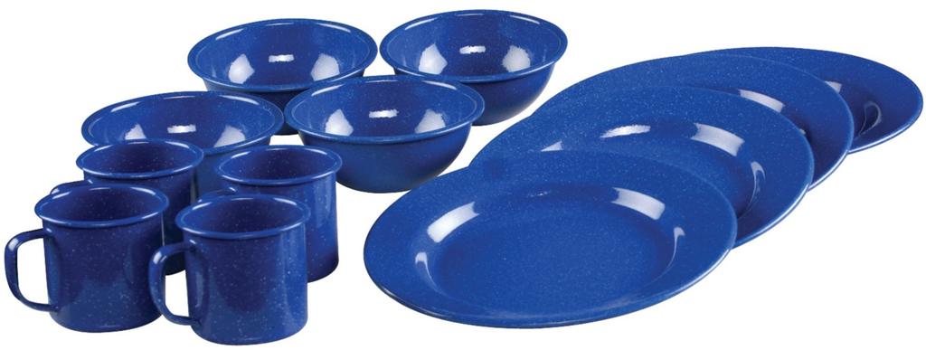 Juego De Vajilla Esmaltado 12 Pzas