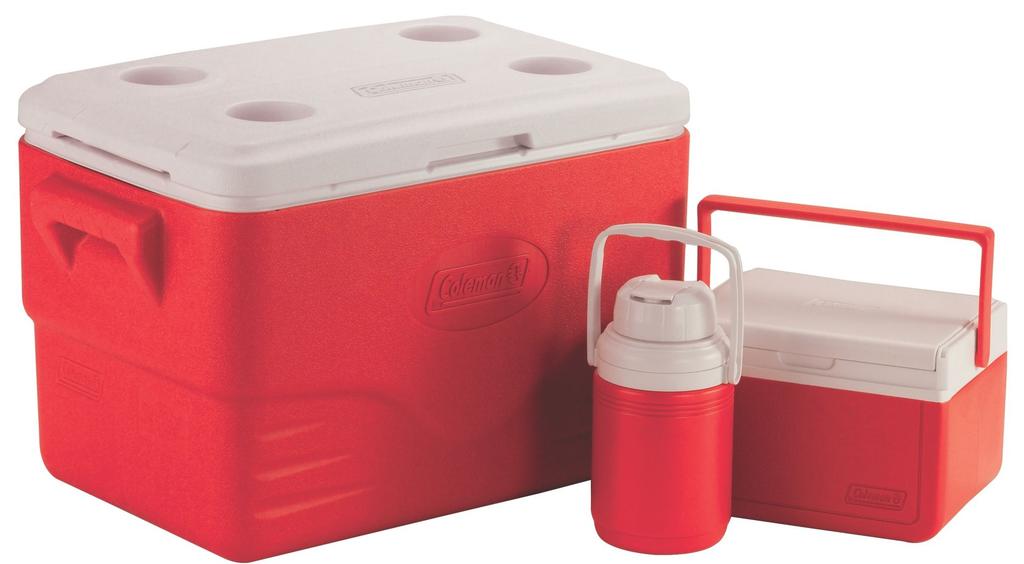 Cooler Combo 36 QT + 5 Qt + 1/3 Galón