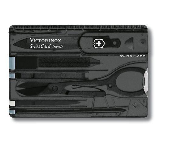 Cortaplumas SwissCard Classic Negro Trans 0.7133.T3