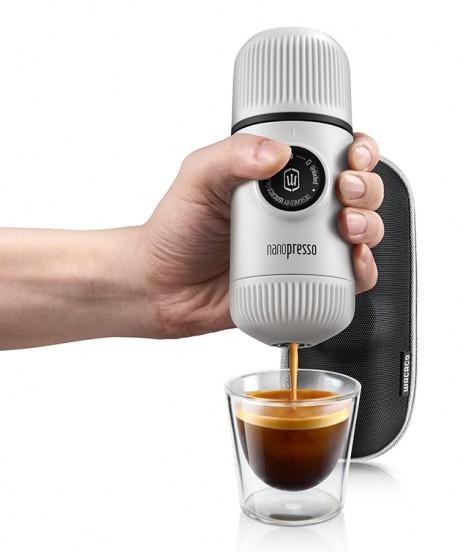 Miniatura Máquina Espresso Portátil Nanopresso Elements