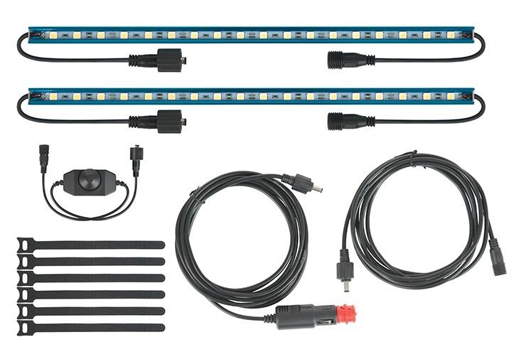 Luces Led de Camping 2 Barras Led de 300mm