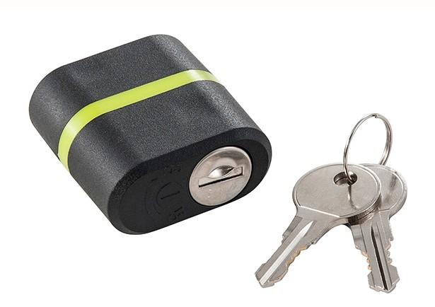 Pasador con Llave Para Engache de Porta Bicicleta RBC038 AU de Enganche de 2 Pulgadas