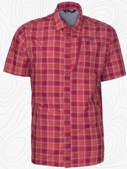 Camisa Check Manga Corta Hombre