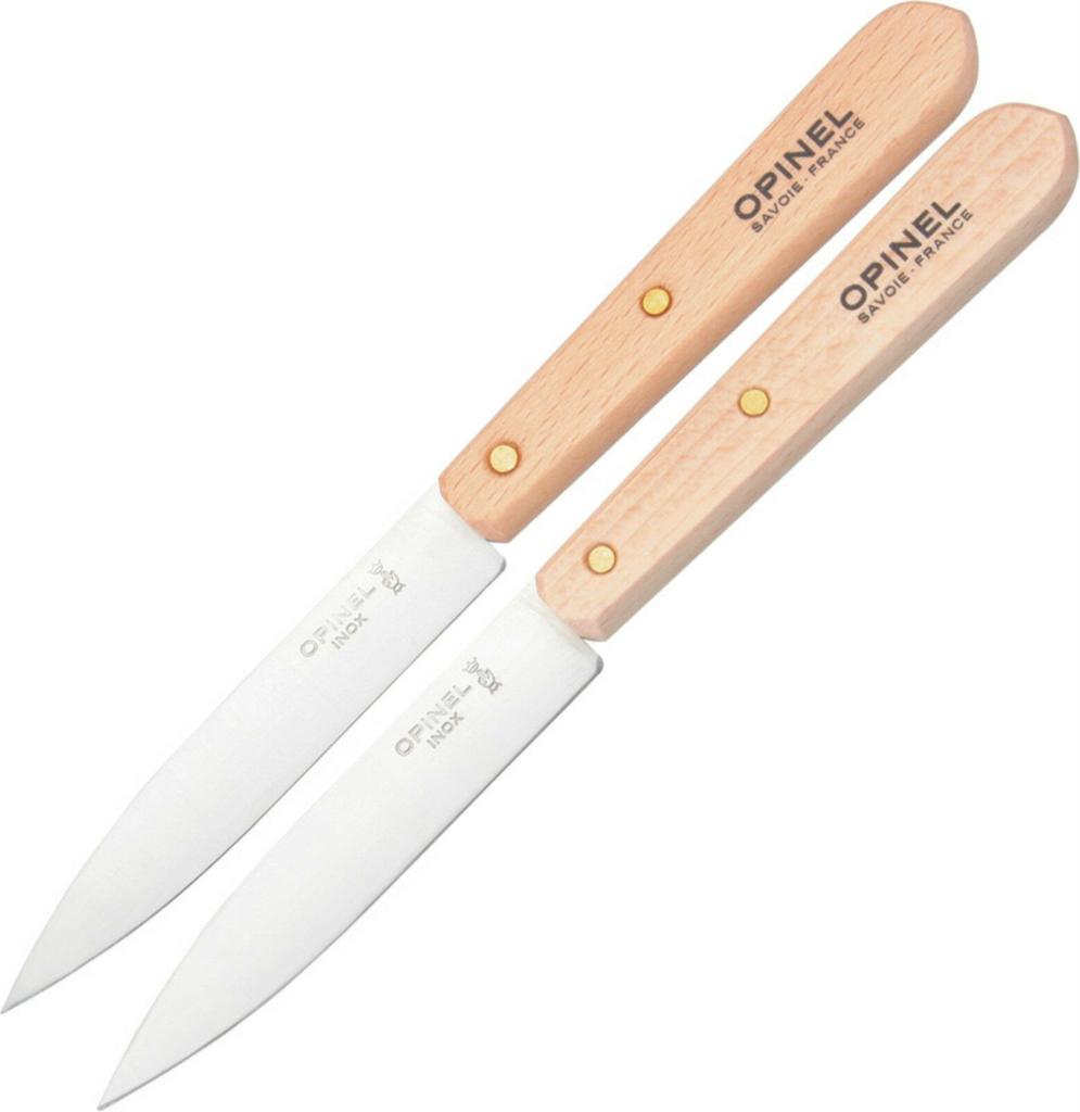 Caja de 2 cuchillos de cocina Opinel No 112 Mango barnizado