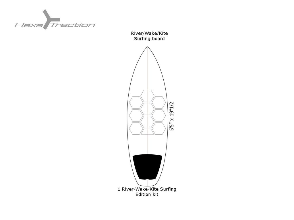 Miniatura HexaTraction R-W-K Surfing Edition