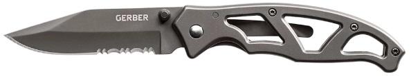 Cuchillo Plegable Paraframe I Hoja Serrada Acero