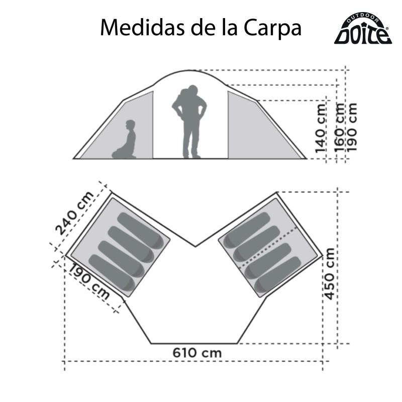 Carpa Pirineo Pro 8