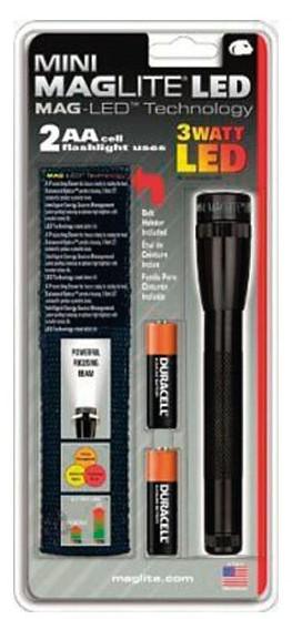 Linterna Mag-Lite Mini LED 2AA 168MM Blister / 97 Lúmenes