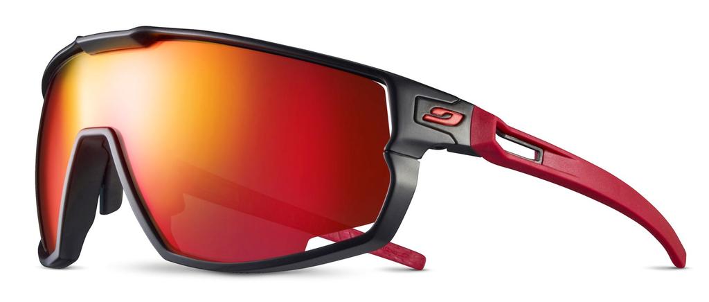 Lentes Rush  - Color: Black-Red