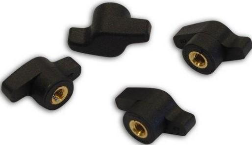 Tuercas Pedaleras Brass Centre Wheelnuts (4 Un)