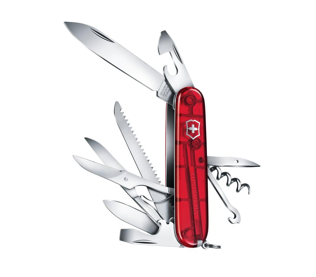 Cortaplumas Huntsman Rojo Trans.1.3713.T