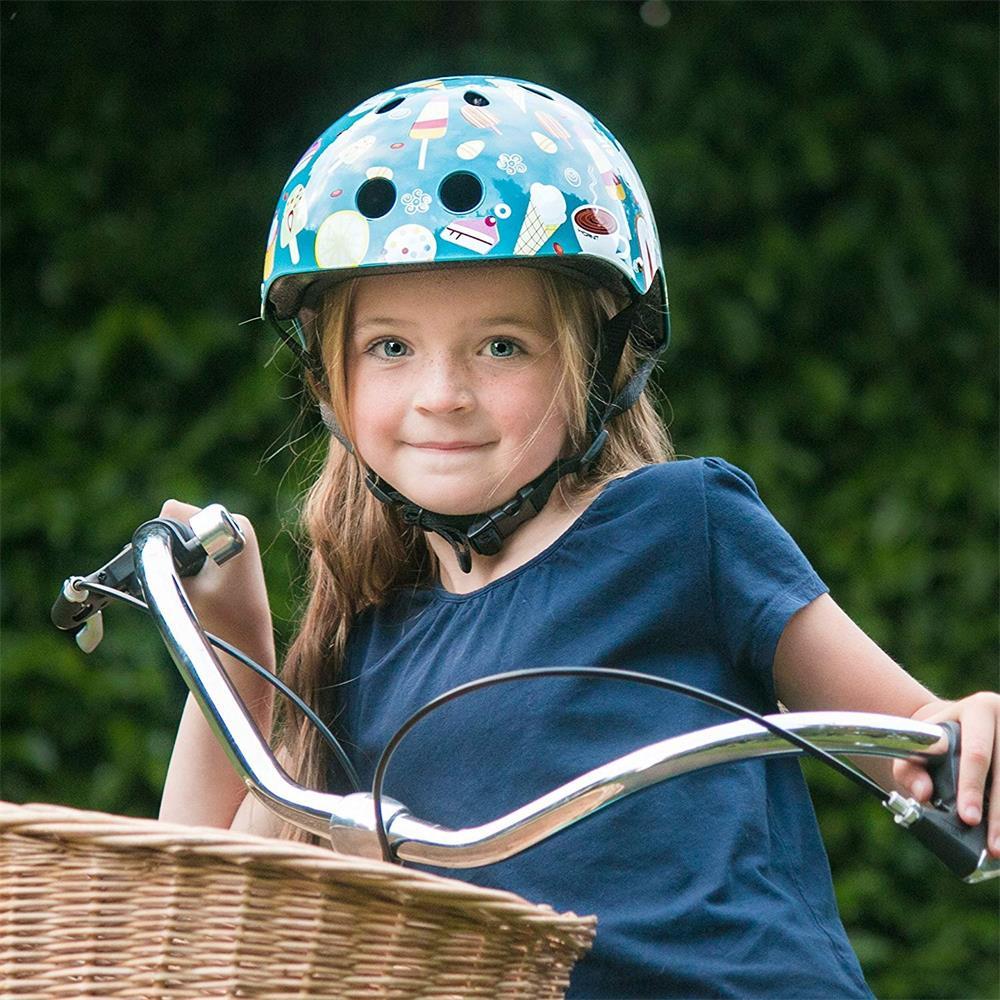 Casco Mini Niño Medium / Celeste